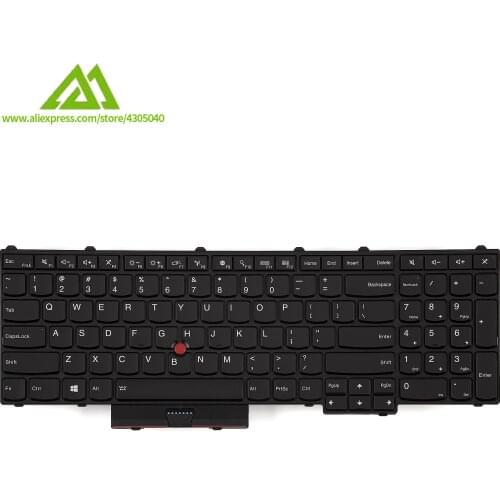 New Original US English Backlit Keyboard For Lenovo Thinkpad P50 P51 P70 P71 Backlight Teclado 00PA288 SN20K85114