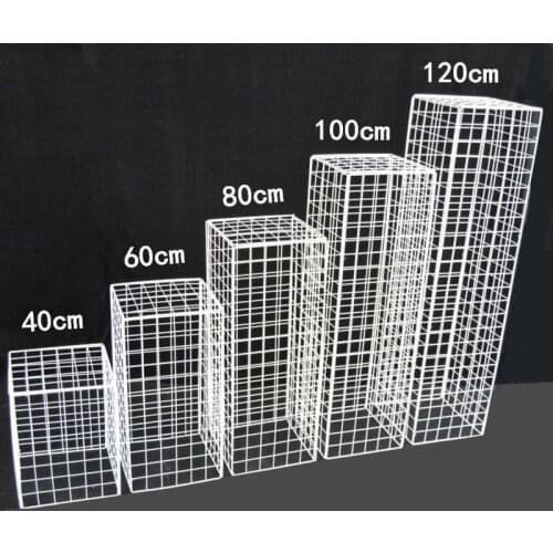 New Wrought Iron Grid Road Lead Wedding Background Shelf Props Wedding Arch Stage Decoration
