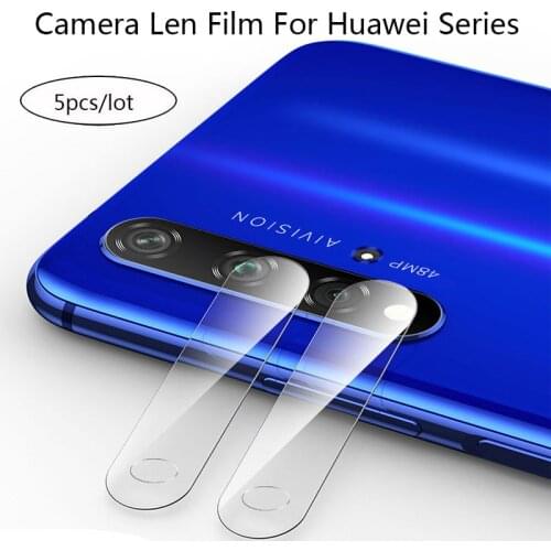 5Pcs Back Camera Lens Film For Nova 5i Pro 5 Pro 5t 5z 5i 4e 3e Tempered Glass For Nova 6 SE Screen Protector