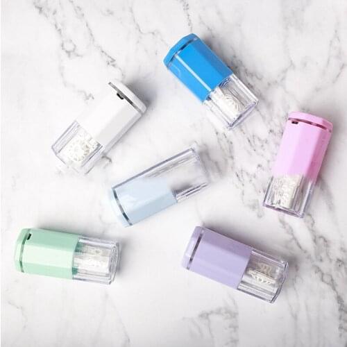 Portable Contact Lens Cleaner USB Charging Turbine Rotation Contact Cleaner Case Kit