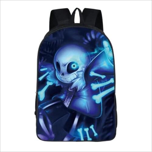 Undertale Printing Backpack Boys Girls School Bags Young Men Women Daily Backpack Children Bookbag Shoulder Backpacks Gift Bag
