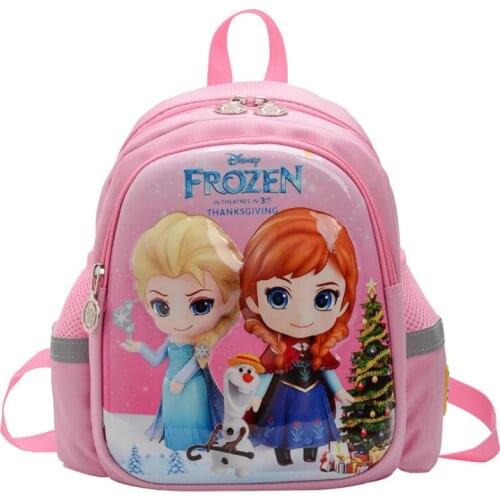 Disney Frozen Elsa Schoolbag Girls Backpacks Satchel Kids Satchel Children School Bags Knapsack Mochila Escolar