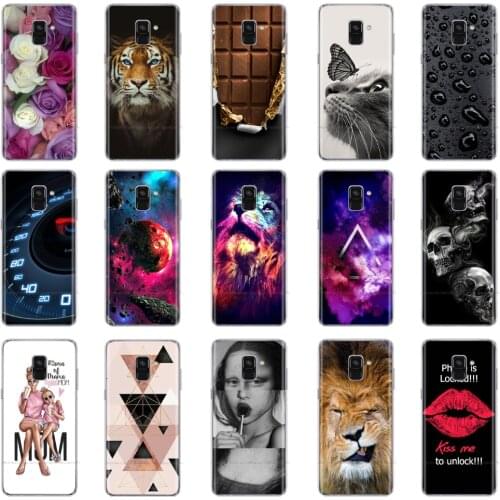 Silicone Phone Case for Samsung Galaxy A8 2018 A530 A530F Cover for Samsung A8 Plus 2018 Soft Clear TPU Case Fundas Coque Bumper