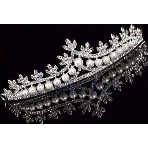 In Stock Wedding Accessories Bridal Fascinators Rhinestone Head Pieces Crystal Bridal Tiaras Crowns Wedding Gloves Shoes