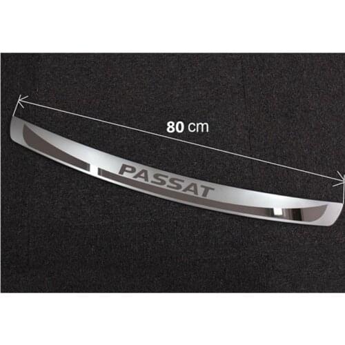 High Quality Stainless Steel Rear Bumper Protector Sill For 2006-2010 Vw Passat B6 Car-styling