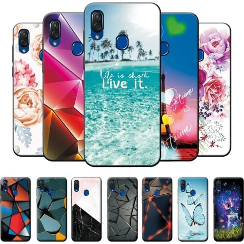 For ZTE Blade V10 Vita Case Blue Beach Protective Case Bumper For ZTE V10 Vita 6.26" For ZTE V10 Vita Case Silicone Phone Cover