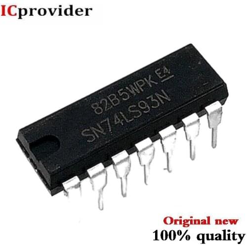 100PCS SN74LS93N SN74LS93 74LS93 DIP-14 IC