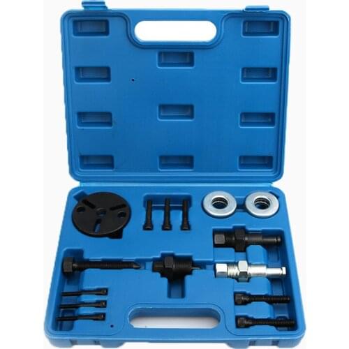 15Pcs/Set Air Conditioning Automotive Air Conditioner Remover Compressor Clutch Puller Part Tool Kit car compressor