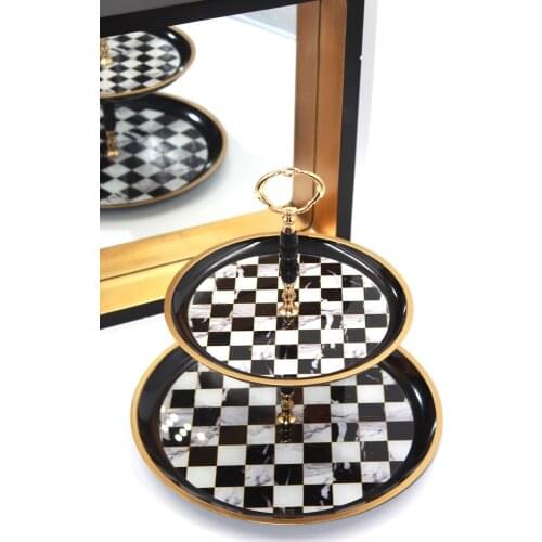 2 layer Checkered Kurabiyelik-ductile service plate