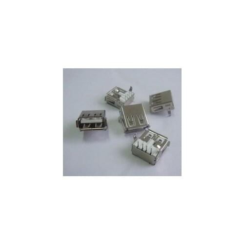 20PCS USB Female Type-A 4Pin smd Socket Connector