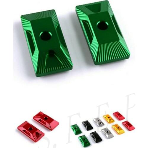 Motorcycle CNC Aluminum Swingarm Spool Adapters Mounts For Kawasaki Ninja400 Ninja 400 2018