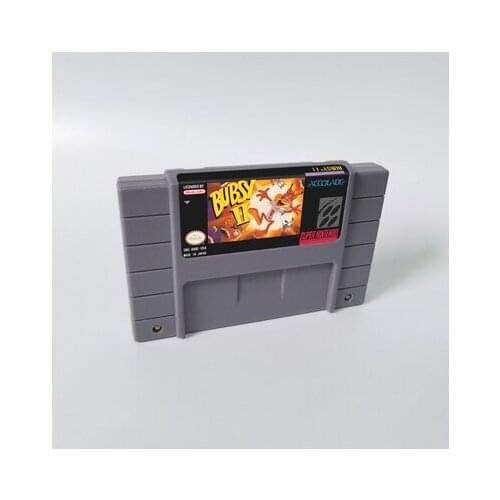 Bubsy II - Action Game Card US Version English Language
