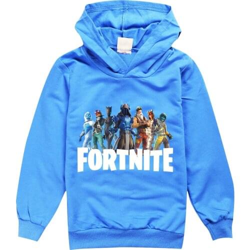 Fortntie Toddler Sweatshirt 2021 New Autumn Fashion Long Sleeve Boy Child Hoodies Tops Children Boys Girls Hooded Sweatshirts