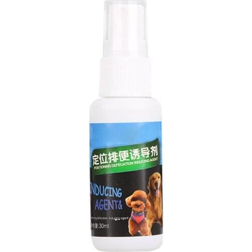 Dog Toilet Inducer Spray (Inedible, 30ml) Dog Toilet Training Pee Poop Training Products Puppy Positioning Defecation