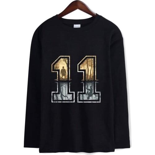 LUCKYFRIDAYF Stranger Things funny hip hop sport couple women men t shirts casual tee shirt long sleeve t-shirt sweatshirt tops