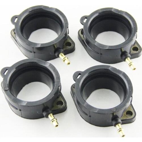 Motorcycle Carburetor Adapter Inlet Intake Pipe Rubber Mat For Kawasaki ZX1200 ZZR1200 ZX1100 Ninja ZX-11 ZZ-R1100 16065-1210
