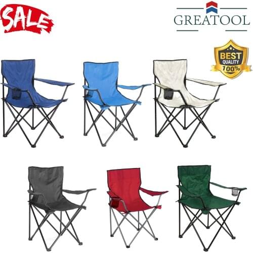 Portable Folding Camping chair lightweight fishing Camping BBQ extended hiking seat ultralight garden Spain shipping