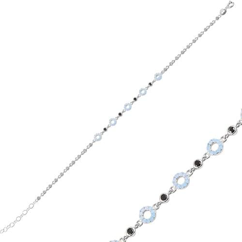 Silver Round Bracelet