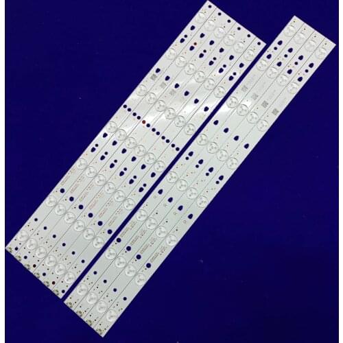 10Pieces LED Backlight For Hai er LE48F3000W LE48M33S Light Bar LED48D7-ZC14-01 LED48D8-ZC14-01