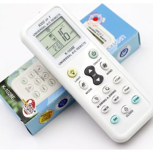 Universal K-1028E Low Power Consumption K-1028E Air Condition Remote LCD A/C Remote Control Controller
