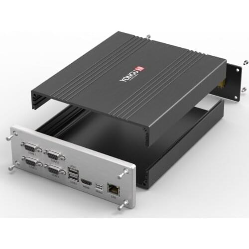 Yonggu W16 168W54H200L mm Amplifier Aluminum Enclosure Outdoor Function Boxes USB Amplifier Cabinet Boxes