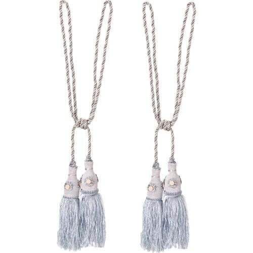 Curtain Drape Fringe Tiebacks Tie Backs Curtain Buckle Curtain Blind Accessories