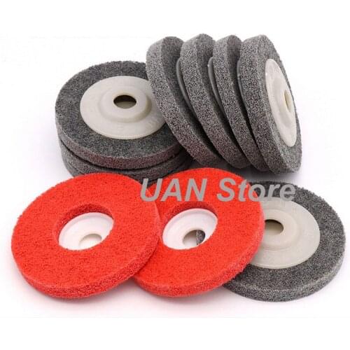 100mm 4 inch Nylon Wheel Fiber Non-woven Polishing Grinding Tools Accessories