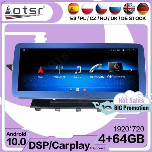 128G Carplay Android For Mercedes-Benz X204 GLK 2008 2009 2010 2011 2012 2013 2014 2015 GPS Auto Audio Radio Receiver Head Unit