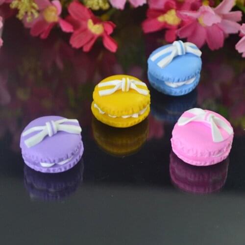 3pcs Dollhouse Mini Food Macaron Decoration Miniature Toy Doll Food Kitchen Toys Doll Accessories