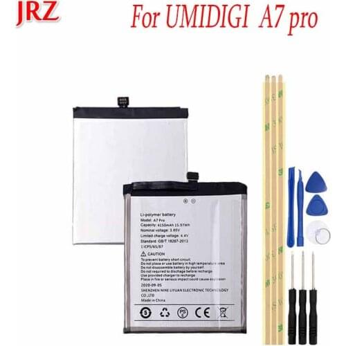4150mAh For UMIDIGI A7 pro Battery Batterij Mobile Phone High Quality Replacement Batteria Batterie For UMI AUCC with Tools