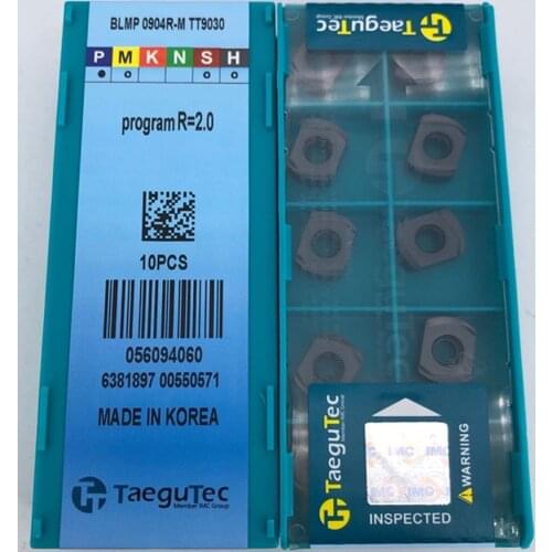 BLMP0904R-M TT9030 10pcs 50pcs 100pcs Carbide insert Processing: alloy steel, stainless steel, etc