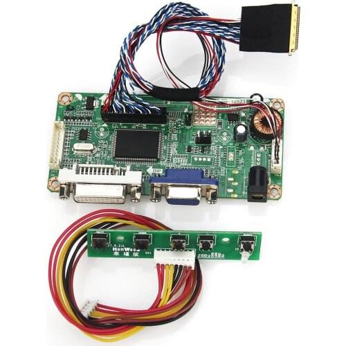 For B173HW01 N173HGE-L11 (VGA+DVI) M.RT2261 LCD/LED Controller Driver Board LVDS Monitor Reuse Laptop 1920x1080