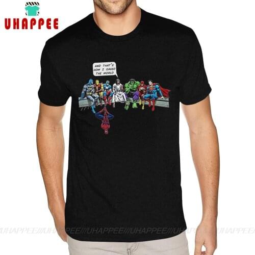Short Sleeve Round Neck 100% Cotton Saved The World Jesus Superheros Christian TShirts Cactus Boyfriend S Tee