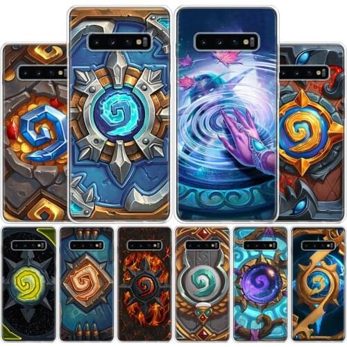 Hearthstone Classic Game Cover Phone Case For Samsung Galaxy S10 S20 Ultra Note 10 9 8 S9 S8 Plus Pro Lite S7 S6 J4 J6 J8 + Coqu