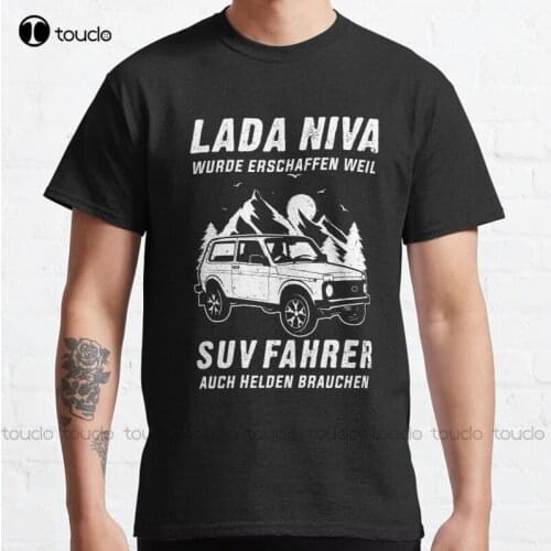 New Lada Niva 4X4 Russia Off-Road Vehicle Classic T-Shirt Cotton Tee Shirt S-5Xl T Shirt