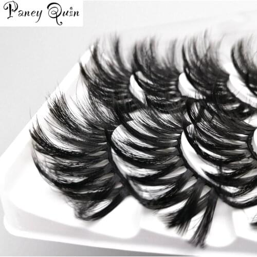 6 Pairs Hybrid Lnvisible Magnet Makeup False Eyelashes Set Double Bottle Magnetic 2 Liquid Eyeliner Wholesale Suit Reusable