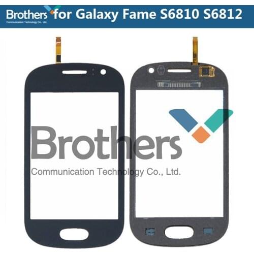 For Samsung Galaxy Fame S6810 Touch Screen Digitizer for Samsung S6810 S6812 Front Touch Glass Touch Panel Sensor Phone Parts