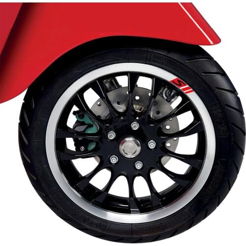 Reflective PVC Wheel Decal Rim Case For Vespa GTS 125 GTS 250 GTS 300 GTS125 GTS250 GTS300 Super Motorcycle Sticker