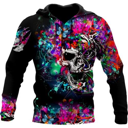 Premium Skull Tattoos 3D All Over Printed Unisex Deluxe Hoodie Men Sweatshirt Streetwear Zip Pullover Casual Jacket Tracksuit-99