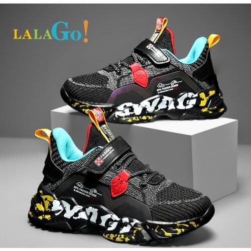 Spring Kids Sports Shoes 2021 Fashion Mesh Casual Children Sneakers For Boy Toddler Baby boys Breathable Sport Shoe