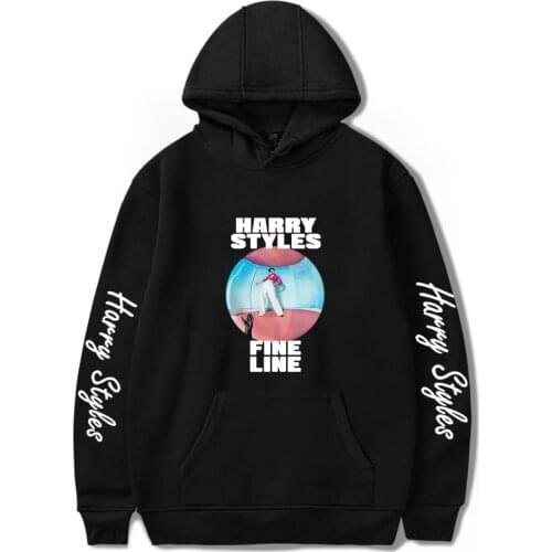 Winter Hip Hop Harry Styles Hooded Pocket Men Women Fleece Warm Hoodies Sweatshirt Streetwear Fine Line Clothes