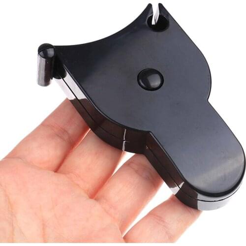 1 Set Skinfold Measurement Tape Body Fat Caliper Body Fat Tester with Measurement Chart Body Health Care Tool