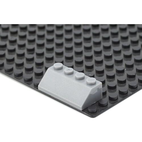 50PCS Slope 45 2x4 DIY Sloping Building Blocks Thick Figures Brick Slope size Compatible With 3037 Educational Creative Toy