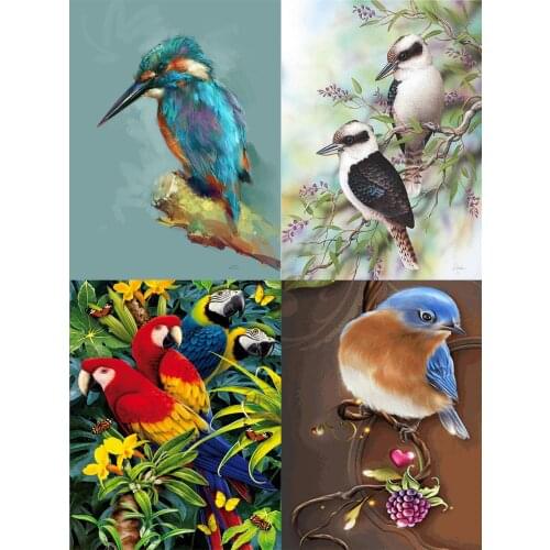 5D diamond painting full diamond animal round diamond mosaic pattern home decoration DIY handmade