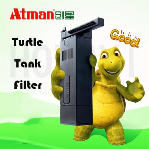 Atman UV ultra-quiet rain shower tube built-in filter pump equipment for turtle tank fish tank