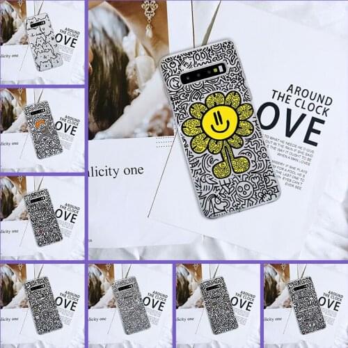 Back Cover For Samsung Galaxy Note 10 Pro Soft Silicone Cartoon Cat Flower Case For Samsung Galaxy S10 Plus 5G 10E Phone Case