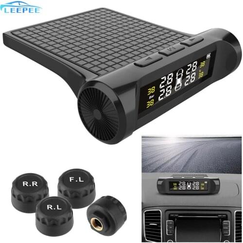 Digital Smart Tire Pressure External Sensor Car Battery TPMS Tyre Pressure Monitoring System Car Auto Security Alarm Systems