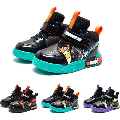 Kids Trainers for Boys Girls Leather Tennis Running Shoes Lightweight Breather Outdoor Non-Slip Sports Sneakers Athletic