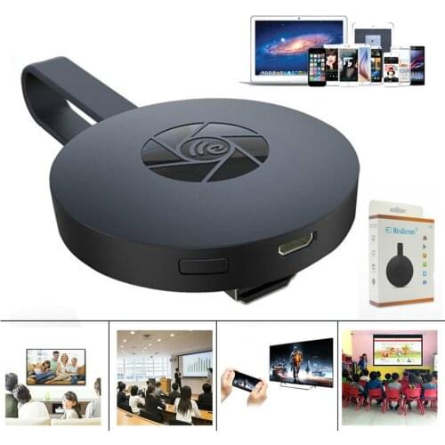 G2 1080P HD TV Stick Mirascreen Android WiFi Display TV Dongle Receiver For Airplay Media Streamer Adapter With packaging