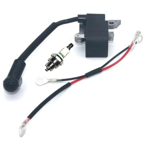 Ignition Module Coil With Spark Plug BM6A Fits Poulan 2775 2900 2750 3050 2500 PP255 PP295 2600 PP310 PP315 PP4620 PP4620AVX